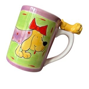 👛 (ANY 4/$20) CANHOME GLOBAL 10 oz. Capacity Female Dog Motif Mug